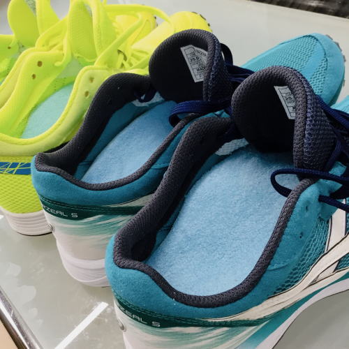 フルオーダーメイド・インソールZEROでフィッティングしたランニングシューズ